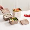 RuHan 316 Stainless Steel 3-Layer Insulated Lunch Box Set