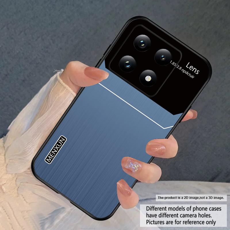 Brauner vertikaler Streifen Für Xiaomi Poco X7 M7 Pro 5G M5 X4Pro 4 M6 4G C65 C75 F6 F5 X6 5 7 X5 F7 Ultra M5S M4Pro 5G weiche Handyhülle