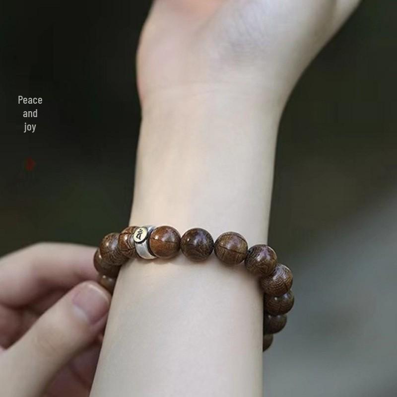 Authentic Wooden Hand String Beads: Twelve Zodiac Signs & Guardian Buddha Amulets