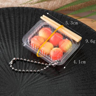 Simulación Comida para llevar Juguete Casa de muñecas Fiambrera Adornos Mini Casa Fiambrera Accesorios Casa de muñecas Modelo Caja de frutas