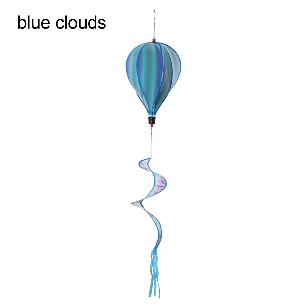 Revolving Colorful Yard Decor Lawn Outdoor Lawn Decorations Windmills Whirlygig Toys Hot Air Balloon Wind Spinners Pinwheels