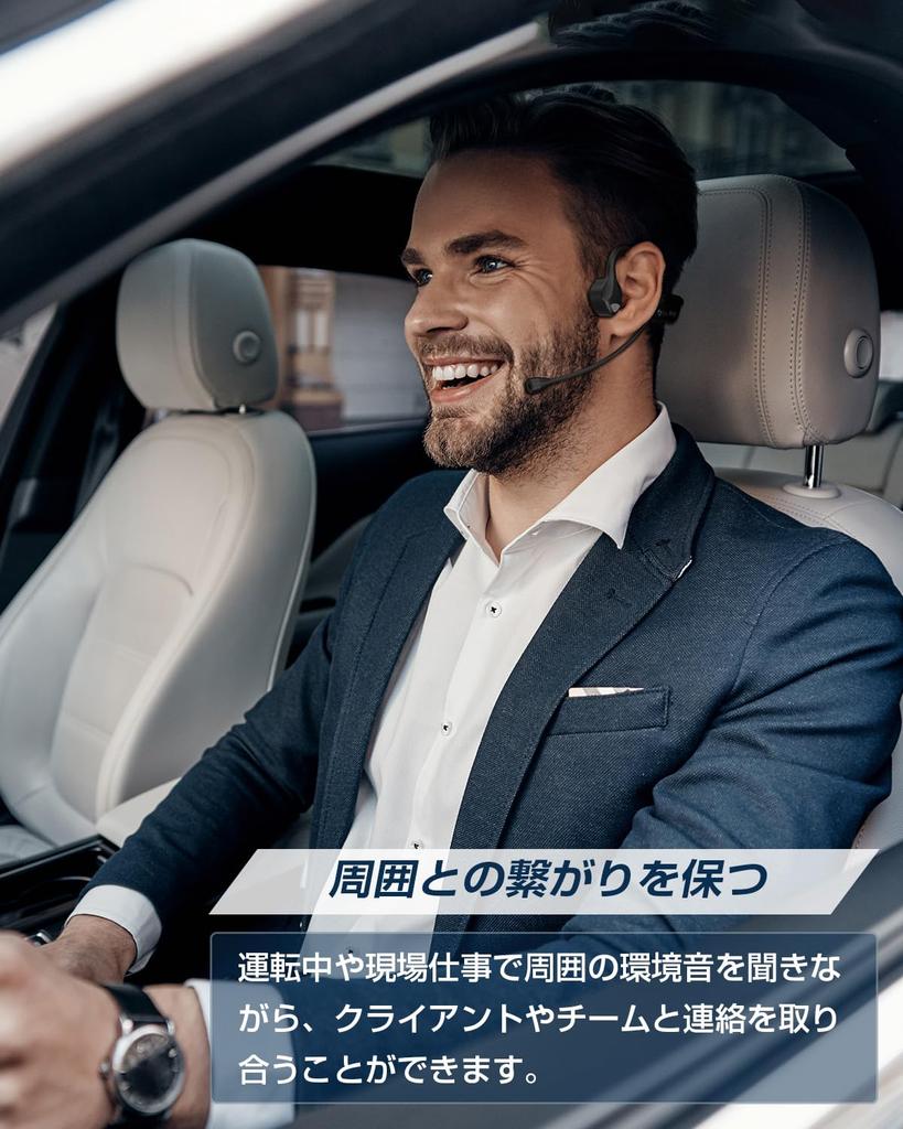 Kemeskin Słuchawki z przewodnictwem kostnym z zestawem słuchawkowym Bluetooth z redukcją szumów ENC Bez ucha Bluetooth Szybko obracające się IP54 Automatyczne standardy techniczne Web