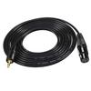 Stereo Microphone Cable 3.5 Mm TRS Male To XLR Female Audio - 5m
