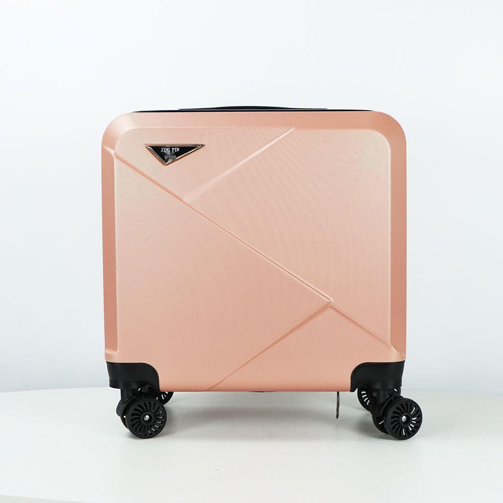 Lightweight 18" Mini Trolley Suitcase with Universal Wheels & Combination Lock