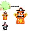 Interaktive Halloween-Marionette Für Kinder Vliesstoff Materialpackung Zum Basteln von Spielzeug