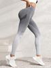 European & American Seamless Gradient Tie-dye Women's Yoga Pants - Quick-drying, Hip-shaping, Knit Sportswear