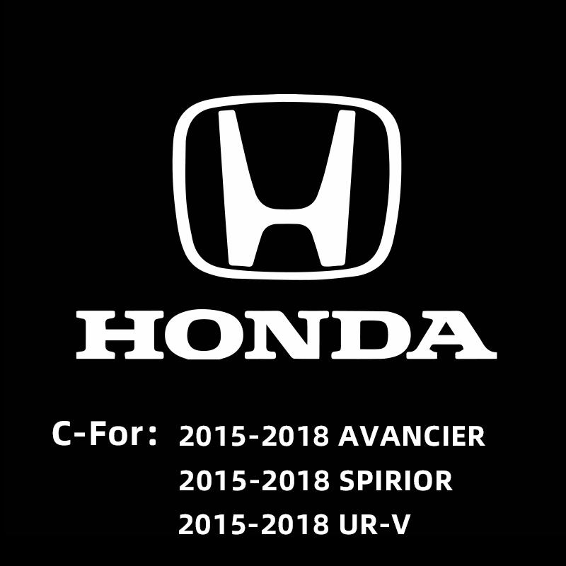2Pcs Car Logo Lamp Welcome Lights Auto Emblem Projection For Honda Civic Fit Accord City Vezel CR-V S660 Odyssey HR-V Insight