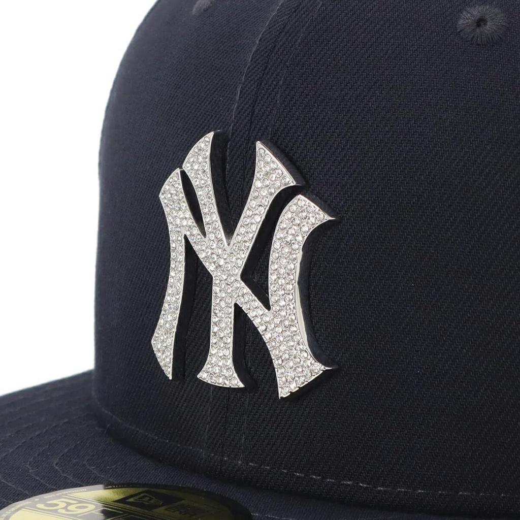 New Era Cap 59FIFTY MLB Strassstein NY Marineblau 7 3/4 5950 STRASSSTEIN-ABZEICHEN NEYYAN NVY