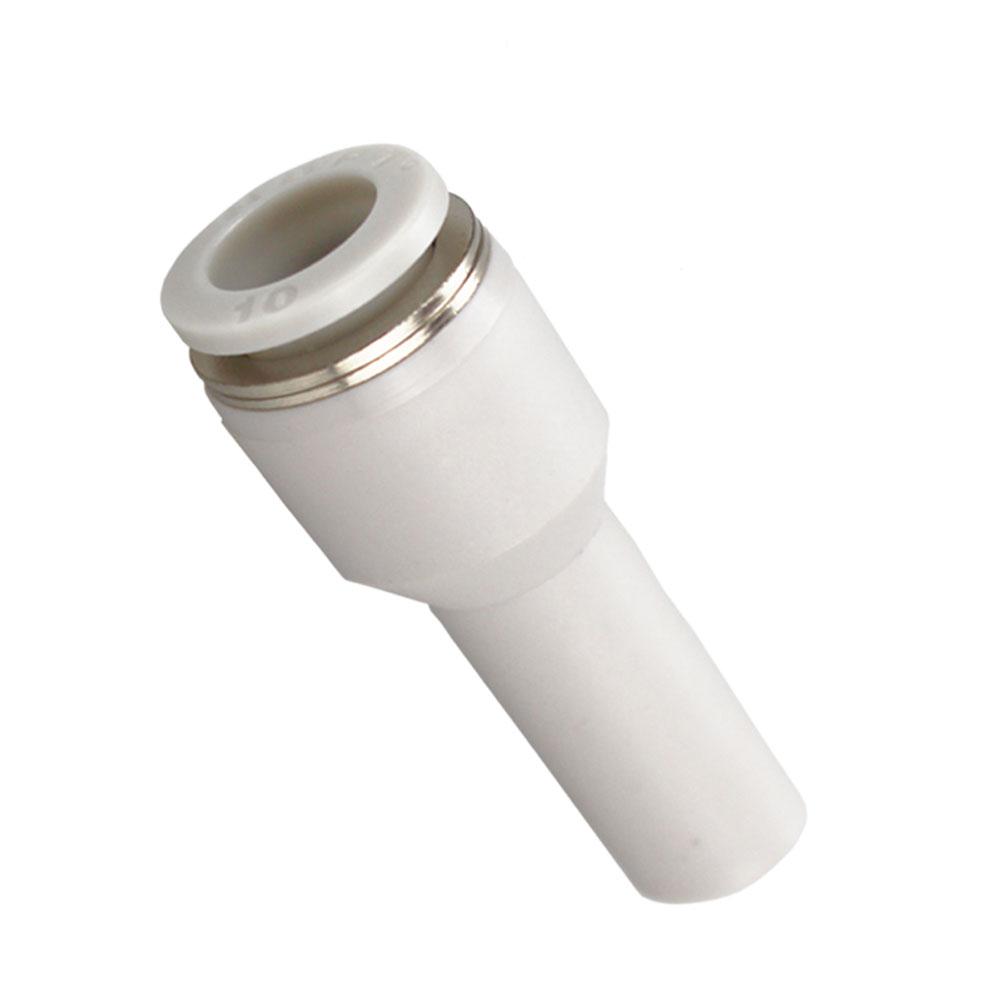 4 6 8 10 12mm Tube To Push In Connector Plug Reudcer Bushing Plastic Pneumatic Air Pipe Fitting Coupler