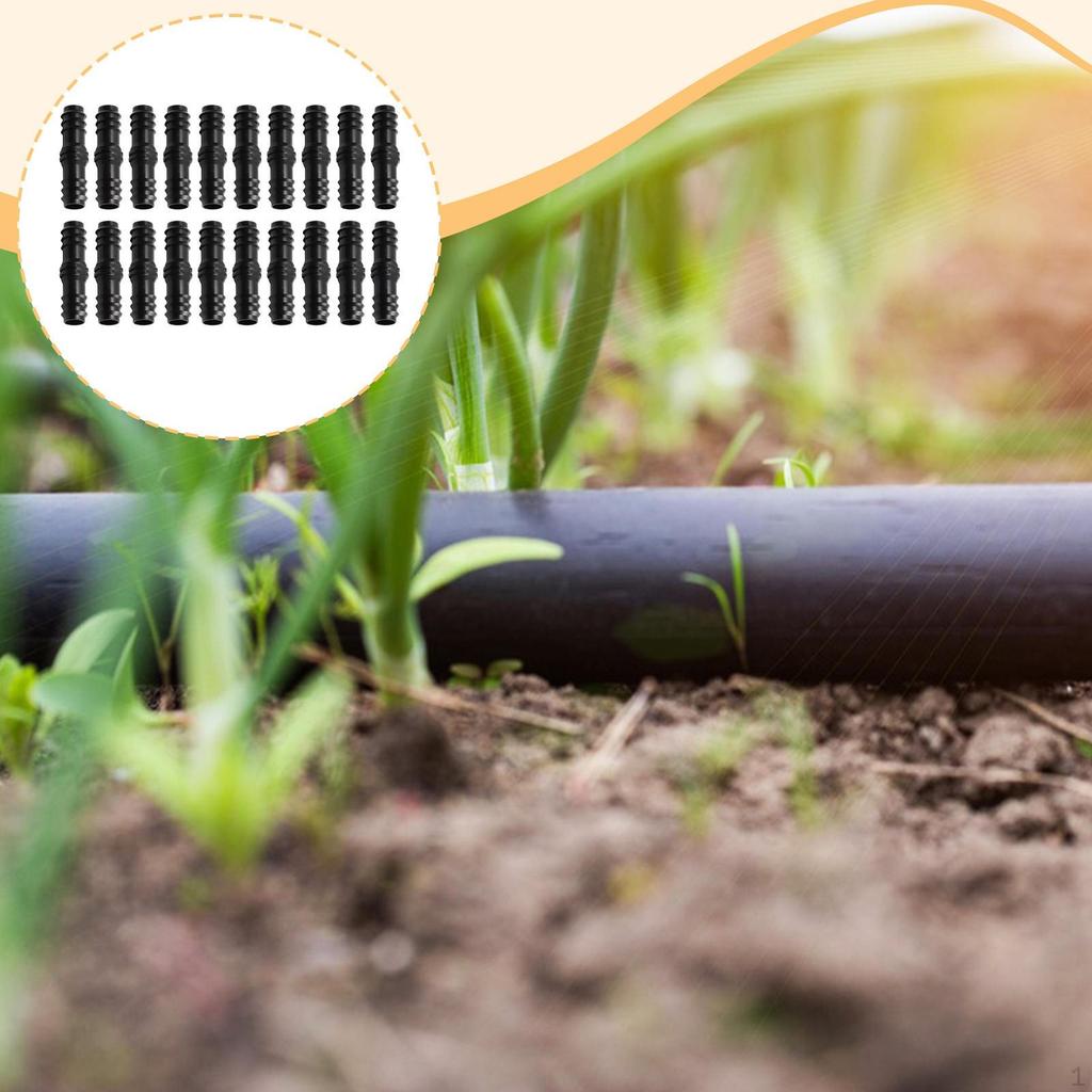 20x Insert Barbed Coupling Straight Connector Rugged Kit 16PE through Tube Fittings