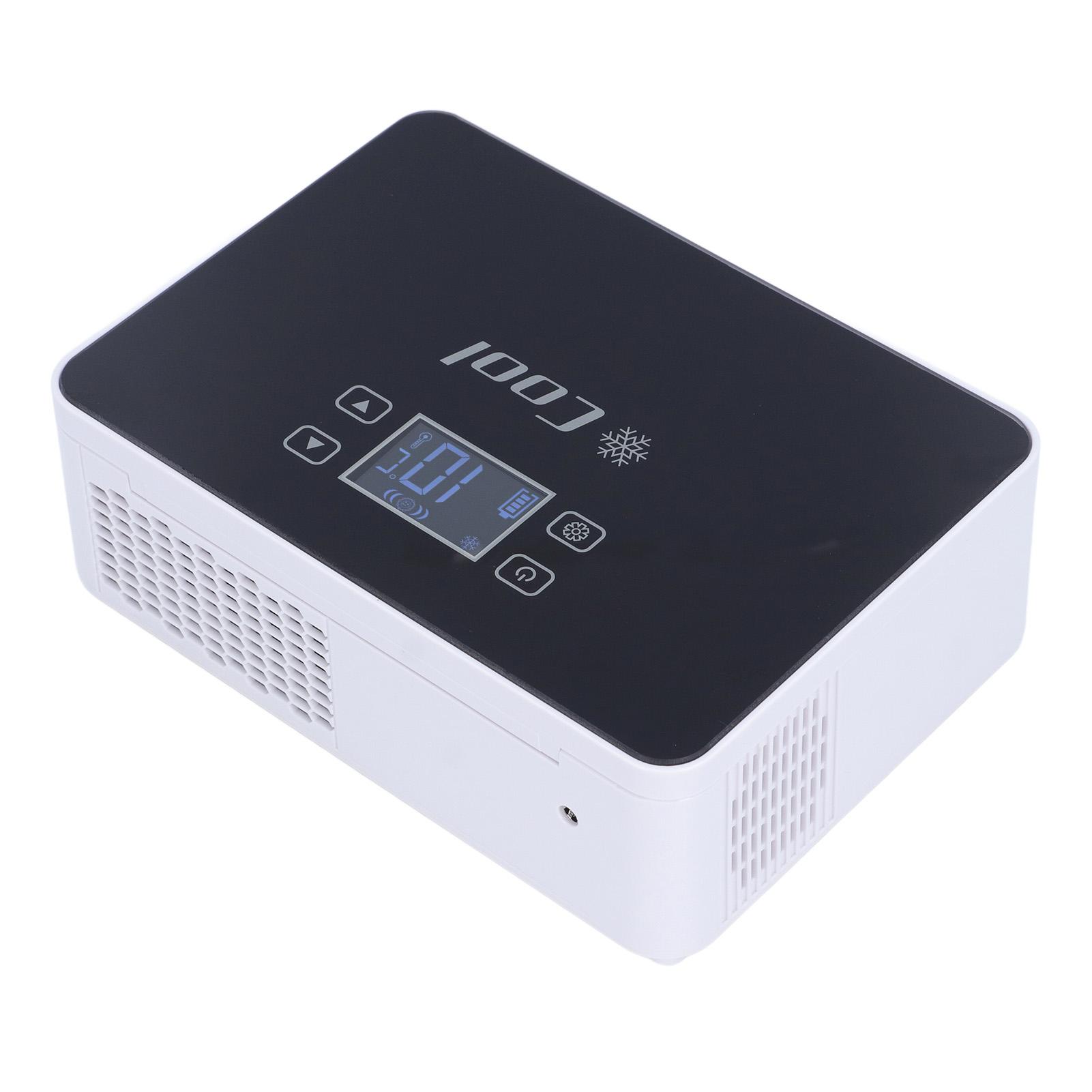 Миниатюрный холодильник для инсулина, 0–18 градусов Цельсия, портативный диабетический холодильник с LED-дисплеем