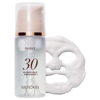 MENOKIN 30 Seconds Quick Bubble Mask MOIST 95 Ml - Moisturizing Foam Mask