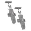 2 Set Cabinet Door Push Latch ABS Rebound Self Locking Device Collision Resistant Cushioning