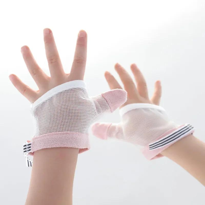 Baby Anti-eating Hand Gloves Thumb Baby Child Quit Eating Hand Addiction Child Biting Finger Gloves Kids Gloves & Mittens