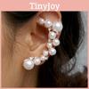 Stylish Pearl Simulation Earring With Sparkling Rhinestones For Casual Wear