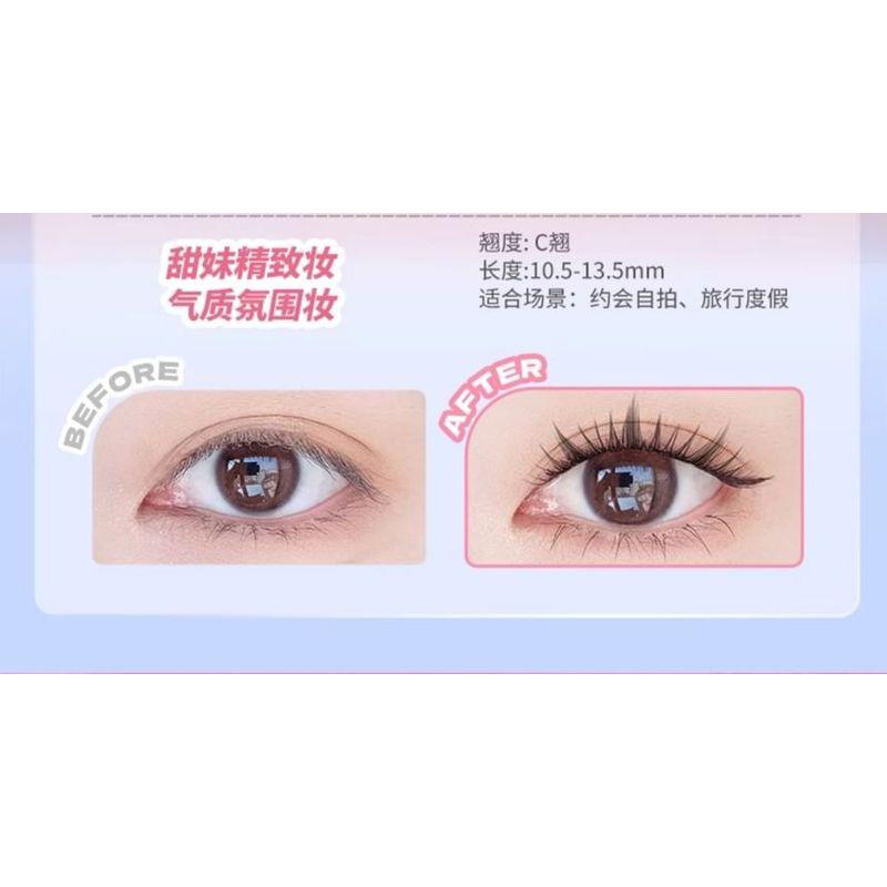 Mogugu - Doll Eye Volumen Kleberfreie Büschel Falsche Wimpern