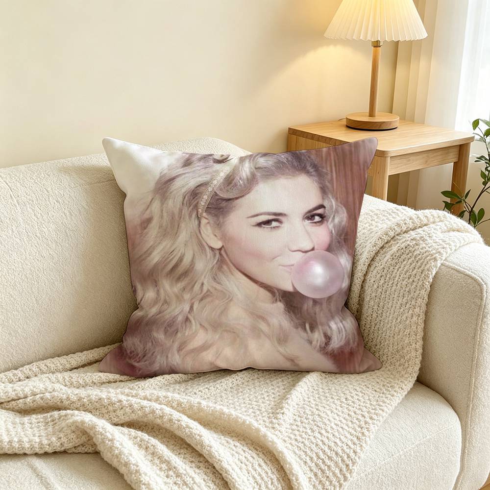 Singer M-Marina and the Diamonds Square Double-Sided printed Pillow Case Bedroom Bedside Pillow Sofa Cushion Cover