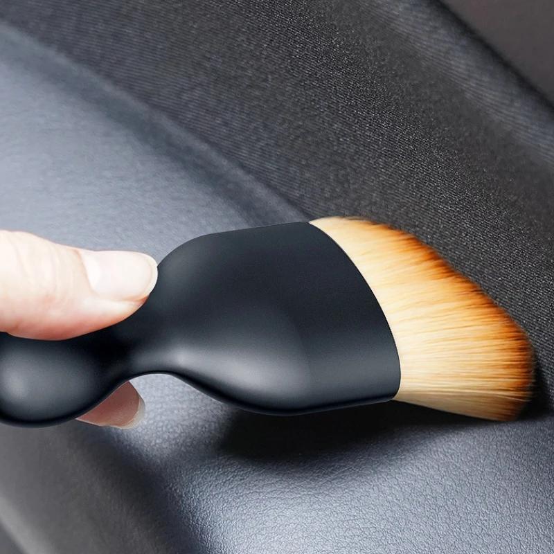 Car Interior Soft Brush Dust Cleaner Air Vent Cleaning Tool