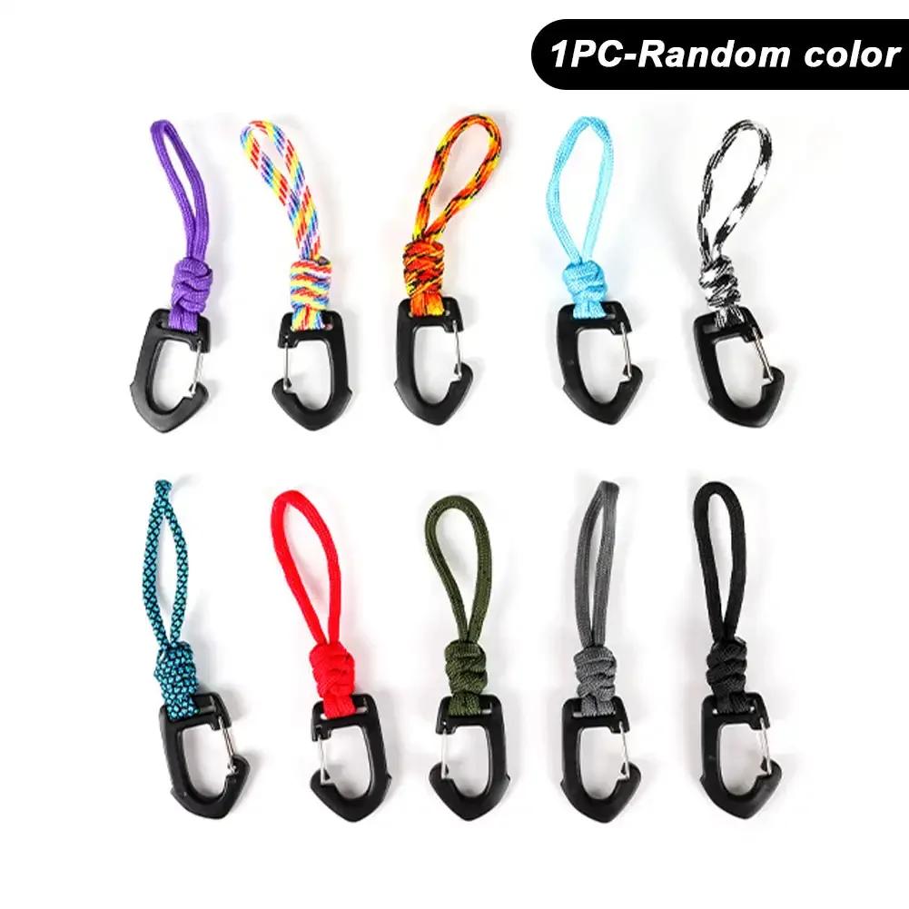 Anti-Theft Umbrella Rope Hand-Woven Keychain Outdoor Wrist Camera Lanyard Anti-Loss Key Rope ID Belt Outdoor Tools