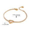  Trendy Stainless Steel Chic Charm Fashion Bracelet Golden Stainless Steel Wholesale Jewelry 18K PVD Plated Waterproof