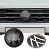 GJWPC1 1Set Car Front Radiator Grille Logo Sticker Rear Trunk Lid Badge Cover For Volkswagen VW Tiguan 2017 2018 2019 2020 2022-2023