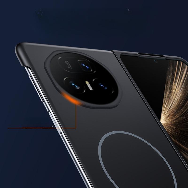 Para Funda Ultrafina Magsafe para Honor Magic V5 Vs3 V3 Vs2 V2 PC Duro Esmerilado Carga Inalámbrica Cubierta Trasera Carcasa