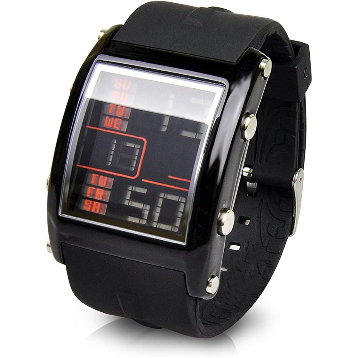 

FrancTemps Watch HUIT Digital Boys Black x Black [FrancTemps] FTHB-0101