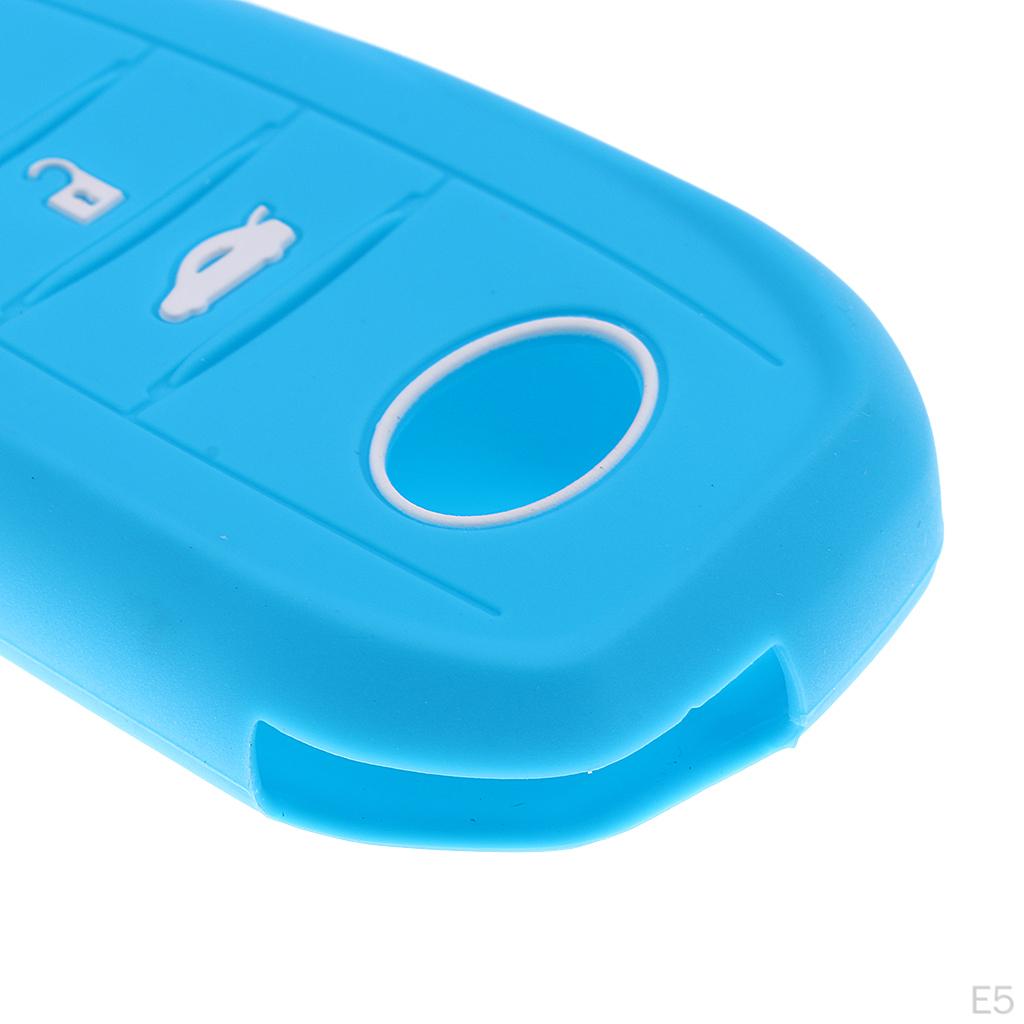 Auto Car Remote Key 3-Buttons Silicone Case Cover Holder For Mirai