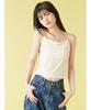 Lily Brown Velour Cami LWCT252045 White Cup-in Women's