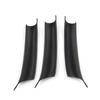 3PCS For 2007-2014 BMW X5 X6 E70 E71 Black Interior Door Handle Protective Cover