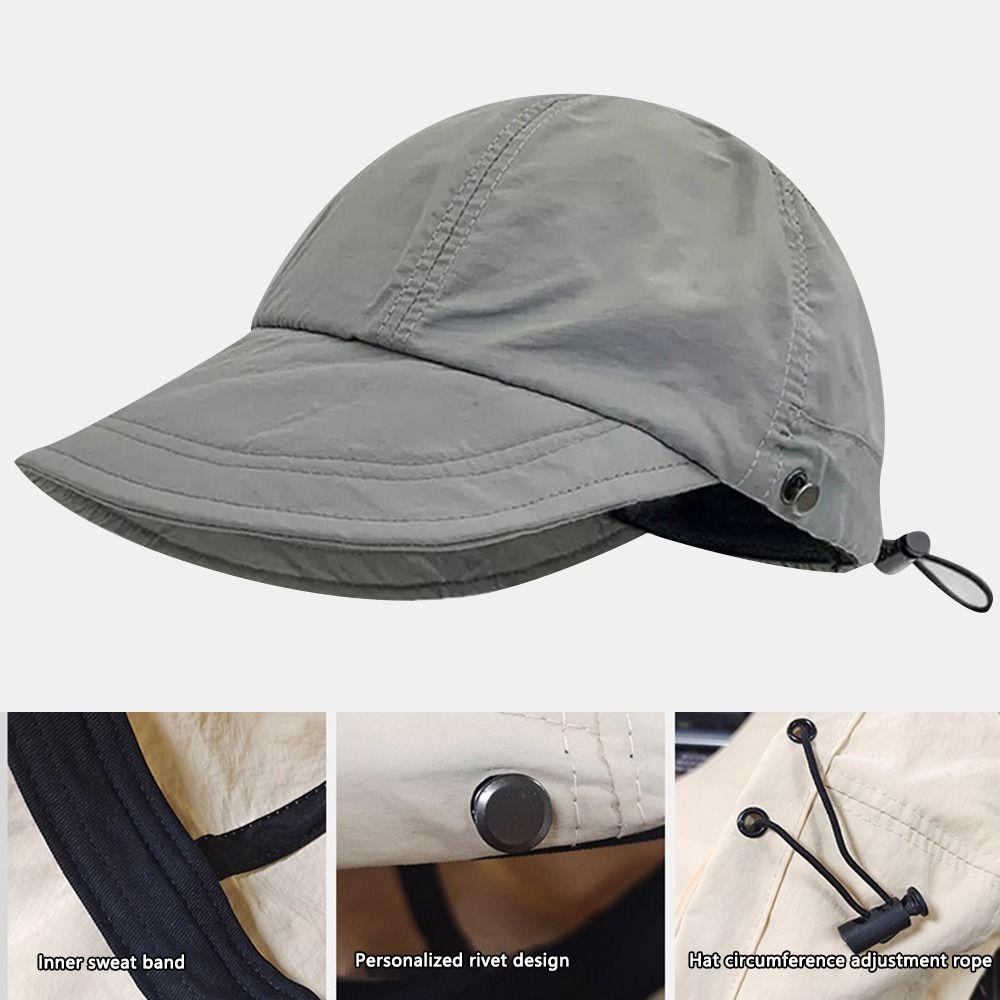 Women Adjustable Foldable Bucket Hat Sun Hats Fisherman Cap Fishing Hat
