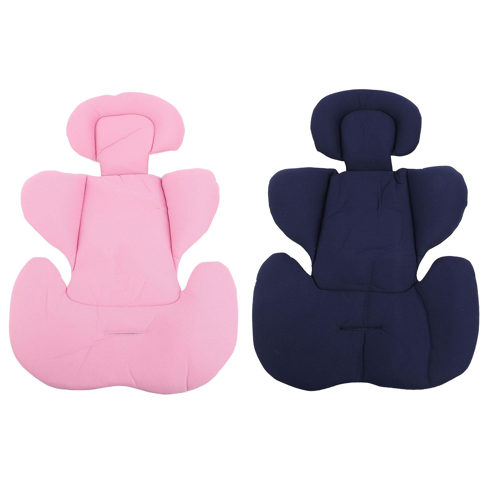 

Цельная подушка для детского автокресла, универсальная мягкая, пригодная для машинной стирки, вставная подушка для коляски Tro Roseate
