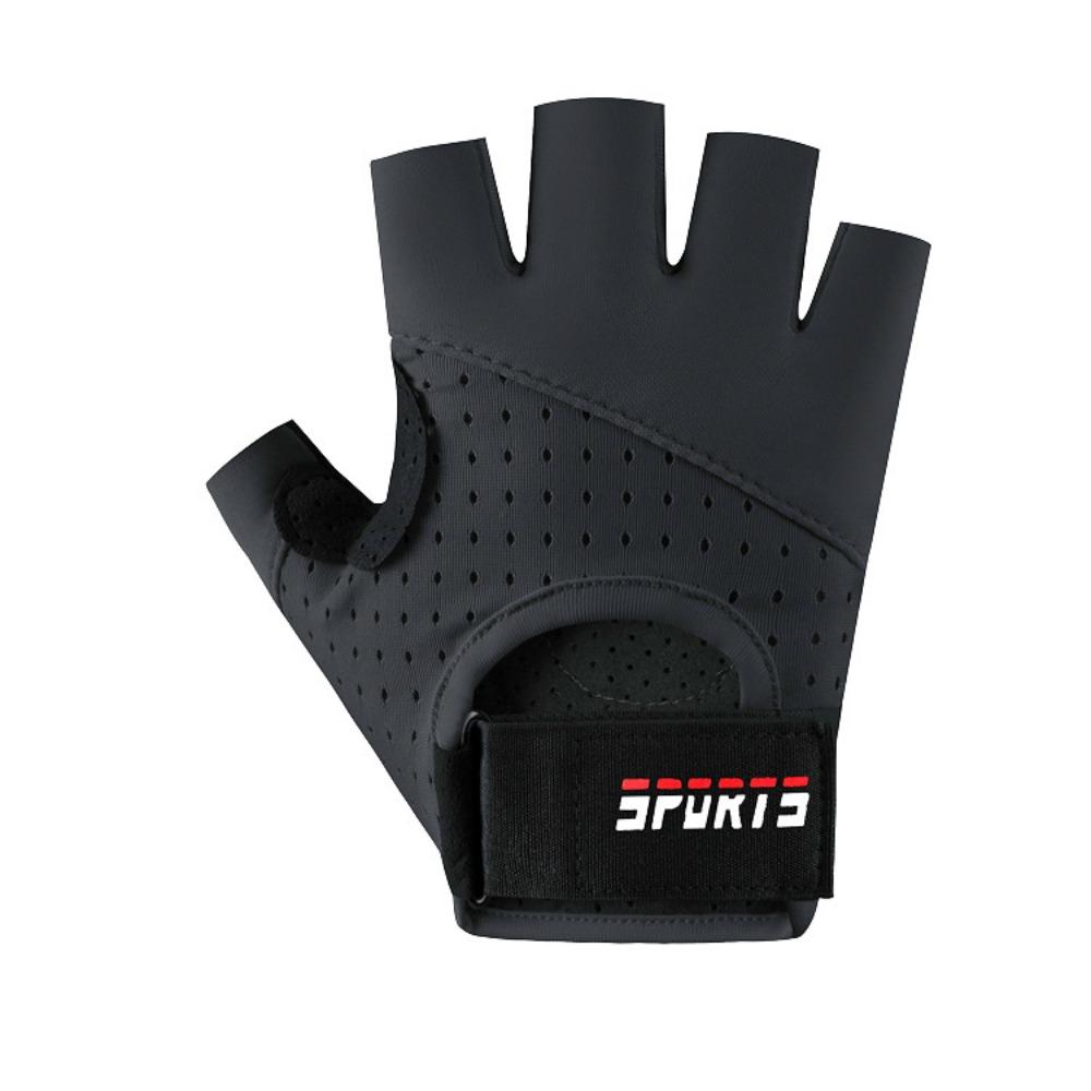 

Мужские и женские фитнес-перчатки спортивные для йоги нескользящие фитнес ладони велоспорт перекладина оборудование тренировки альпинистские перчатки L чёрный