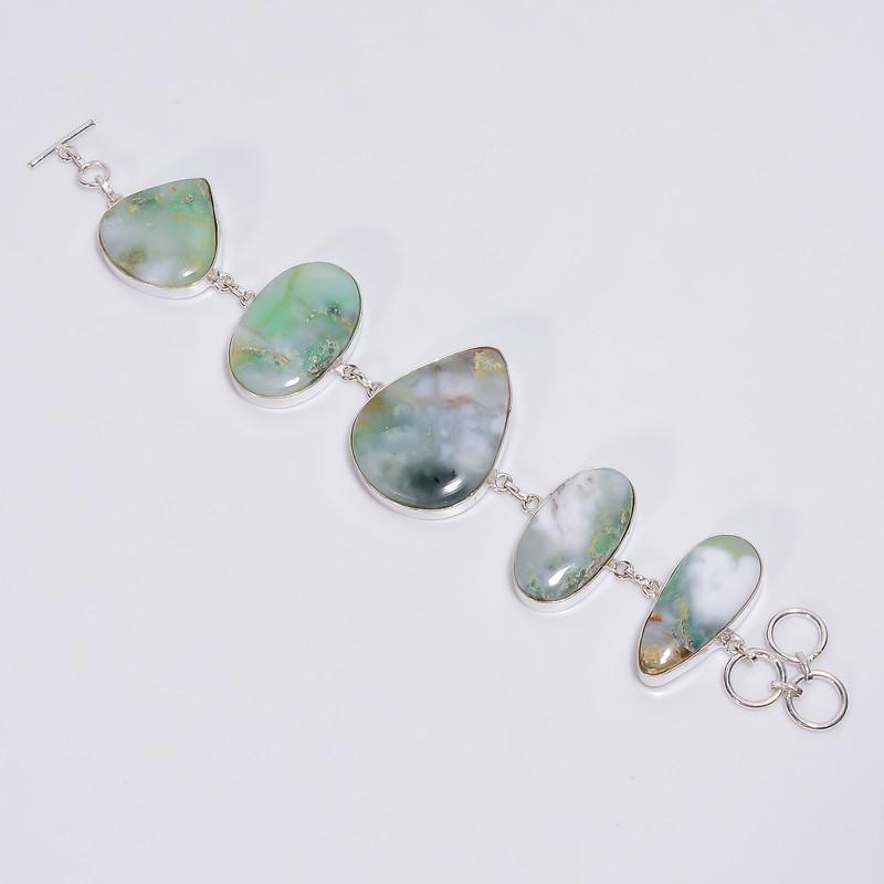 

Dazzling Top Grade Qualite 100% Natural Pyrite Druzy Mix Shape Ethnic Style Handmade Jewelry 925 Steling Silver Plated Bracelet 7-8 WSJ4701 7-8 золотистий