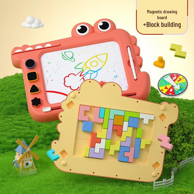 Cross-Border Children's Educational Tetris Puzzle Building Blocks Game