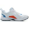 Li Ning Comfortable Slip Resistant Abrasion Resistant Low top Running Shoes Men's Standard White ARHP113-5