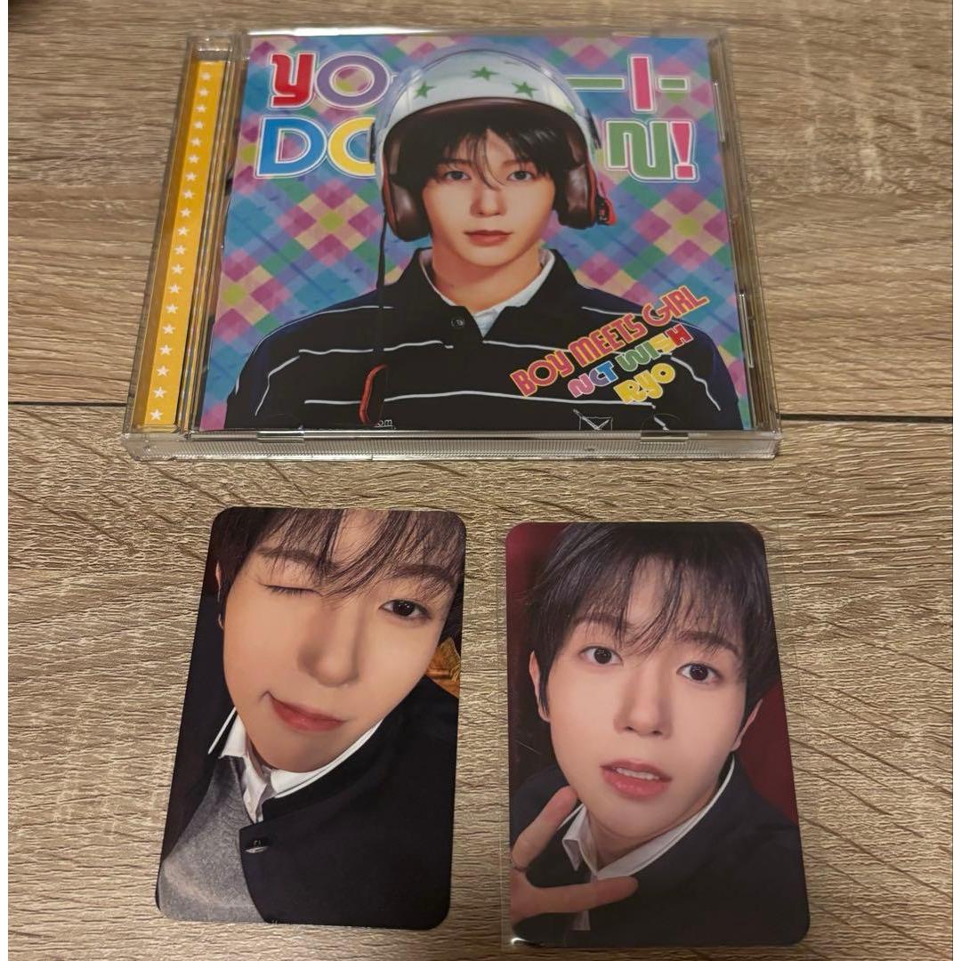 Used NCTWISH Ryo CD Photocard