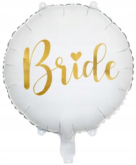 Balon Foliowy Bride Panna Młoda Panieński 45Cm