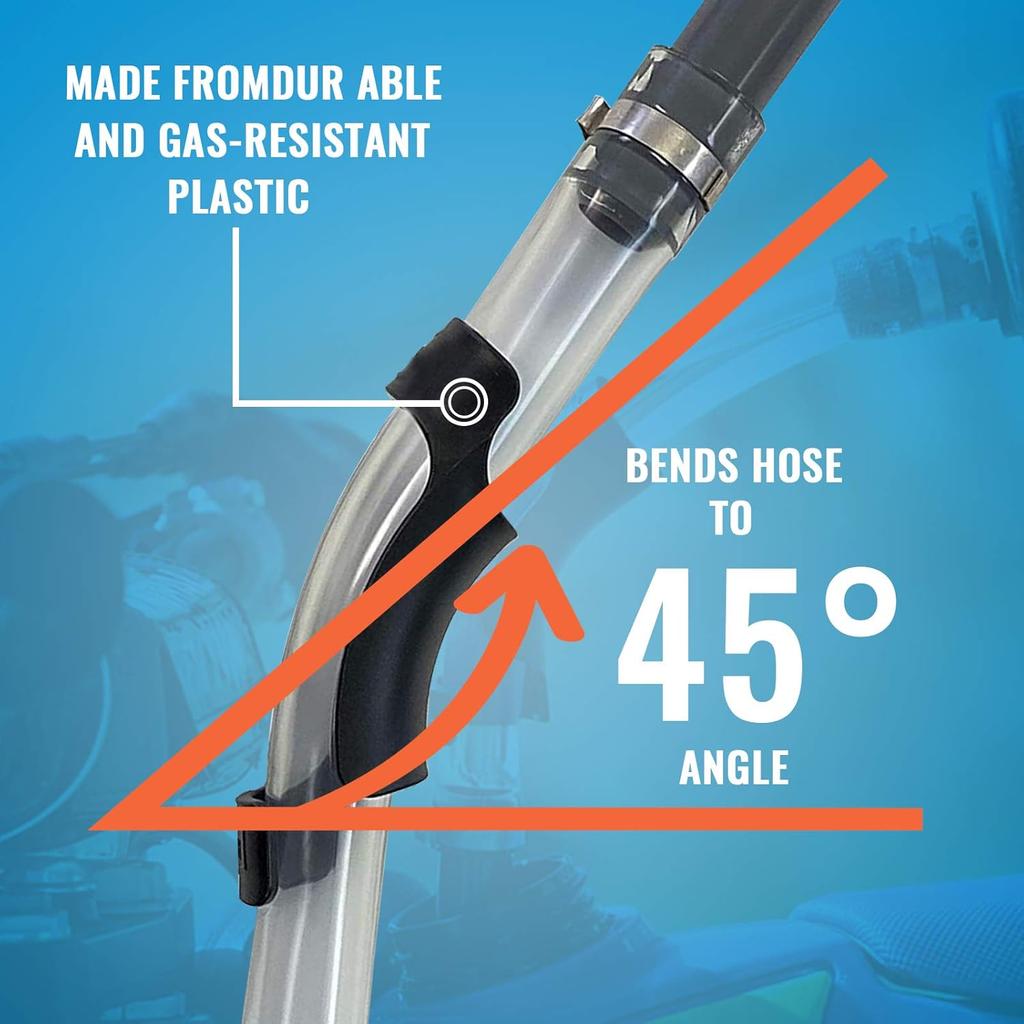 MUGE RACING 4 Pack Hose Bender for Racing Fuel Tanks, Gas Cans, Utility Containers, Hose Benders Compatible with VP, Sportsman, Rural King Jugs to