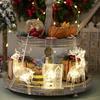 Acrylic Decorations Christmas Reindeer With Light For Holiday Gift And Decor
