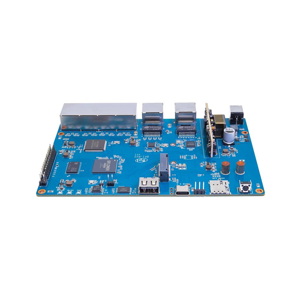 Banana Pi BPI-RV2 Siflower SF21H8898 4 core RISC-V Processor 512MB DDR3 16 MB SPI NOR flash RTC Risc-V Gateway Board