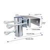 Deck Parasol Mount Space Saving Design for Balconies Courtyards Deck Railing Fit Up To 1.5 Inch Umbrellas