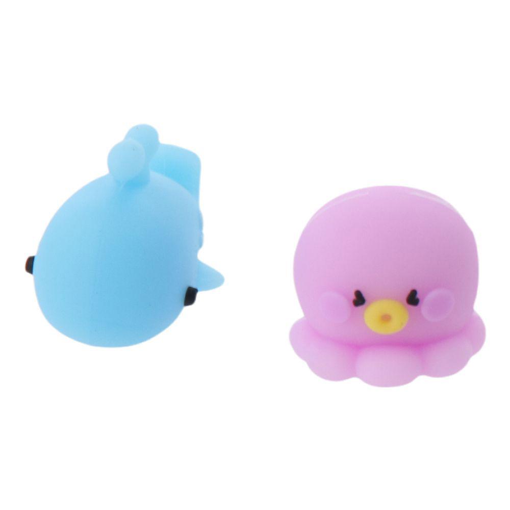 12 Pcs Ocean Animal Ocean Animal Shaped Bucket Eraser 2.36*2.75 Inch Pencil Erasers  Office