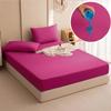 Waterproof Bed Sheet Bedcover Solid Color Bed Protector Cover Mattress Topper Quilted Cotton Waterproof Bed Sheet