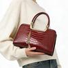 Handbag Fashion Crocodile Pattern Women's Shoulder Bag New Versatile Large Capacity Commuter Crossbody Bag