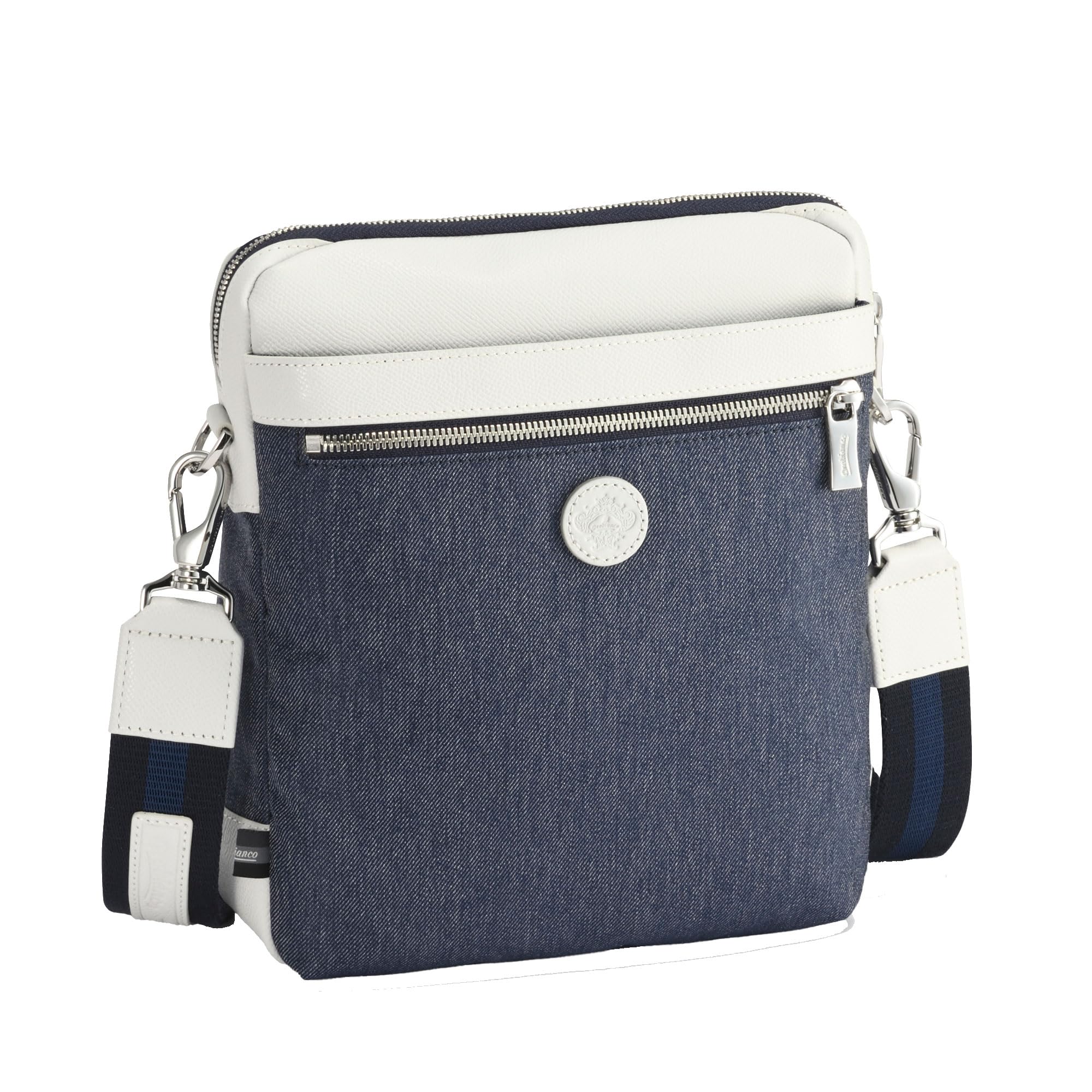 

Сумка через плече Джинс 2 5л 570г Темно-синій [Orobianco] №93113 Чоловіча Темно-синій