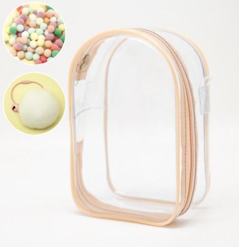 Portable Doll Storage Bag Transparent Doll Figure Display Bag Clear Pouches Suitable for Preventing Scratches