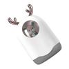 Mini Humidifier Portable USB Wired Quiet Moisturizing For Desk Bedroom Office Cute Animal Shape White