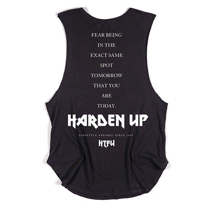 

Спортзал Мужская майка-борцовка Спортивная бодибилдинг фитнес жилет Тяжелая атлетика 3XL чёрный