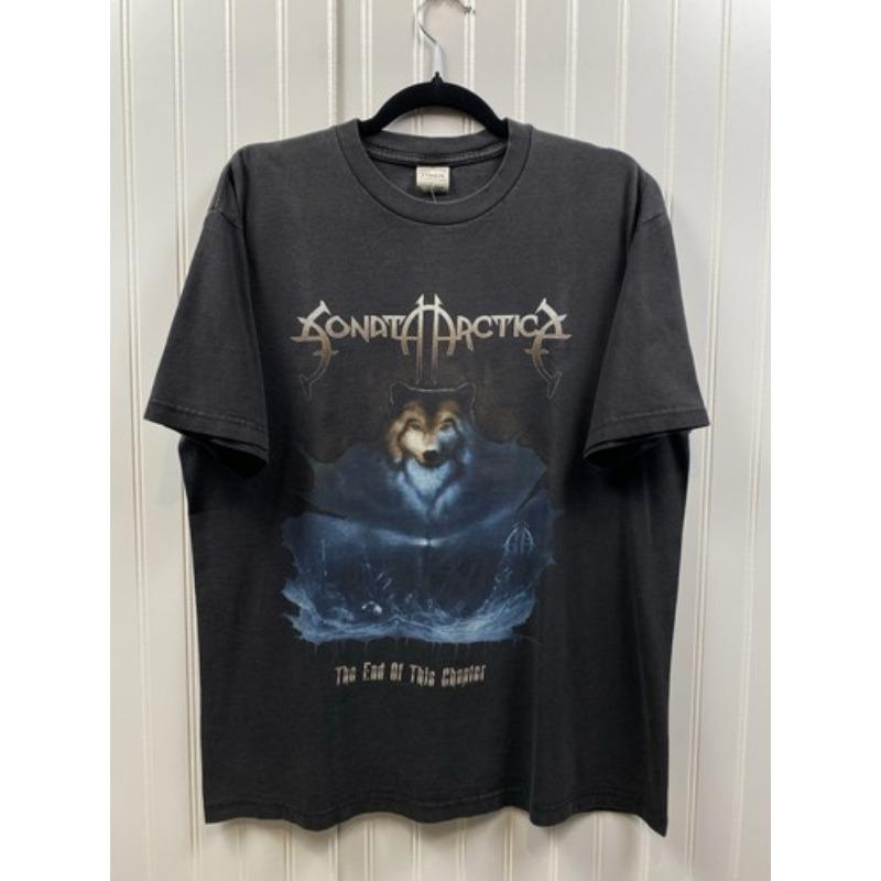 Vintage 2000s Sonata Arctica tshirt Unisex Clothing Graphic T Shirts